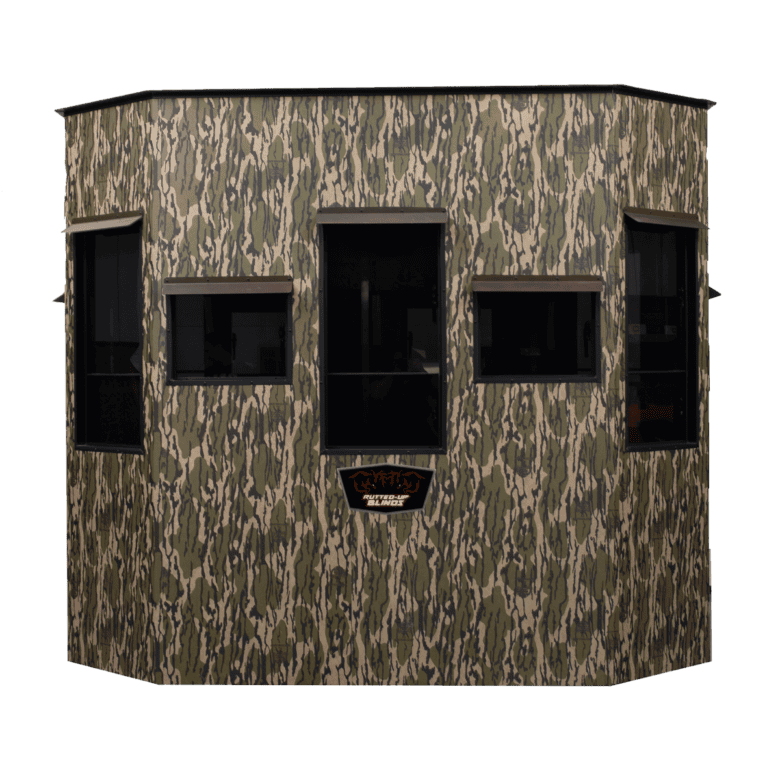 Coliseum Hunting Blind - Rutted-Up Blinds - Elevated Hard Sided Hunting ...