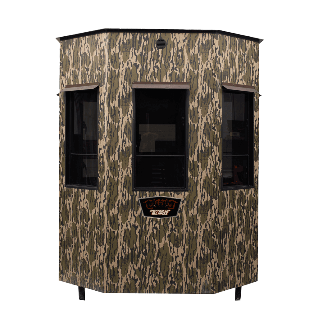 Defender Hunting Blind - Rutted-Up Blinds - Elevated Hard Sided Hunting ...