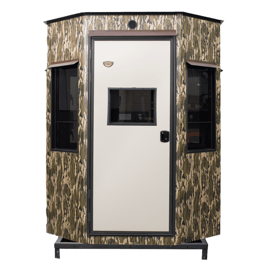 Defender Hunting Blind - Rutted-Up Blinds - Elevated Hard Sided Hunting ...