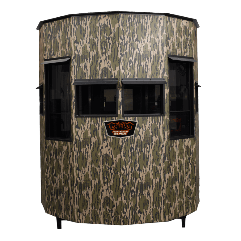 Gladiator Hunting Blind - Rutted-Up Blinds - Elevated Hard Sided ...